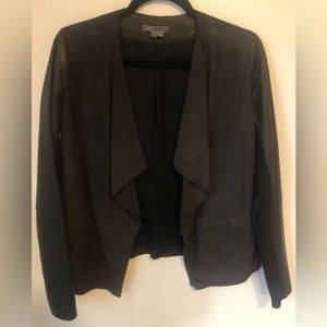 Vince leather lightweight jacket